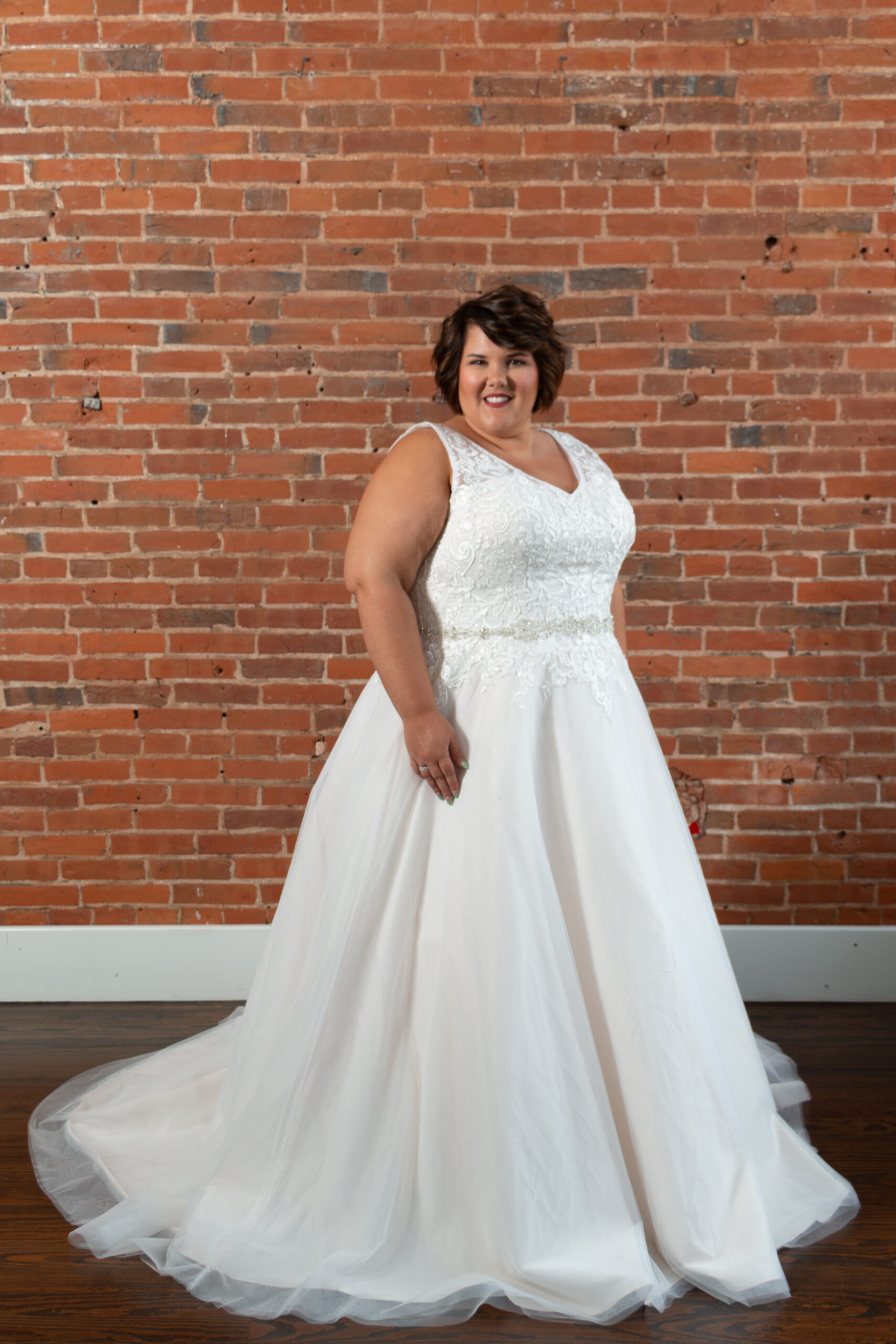 Plus size outlet white skirt gown