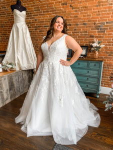 love rouge plus size collection bridal gown